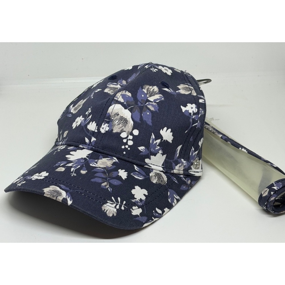 NWT Multicolor Floral Baseball Cap Womens Adjustable Pastel Summer Hat One Size